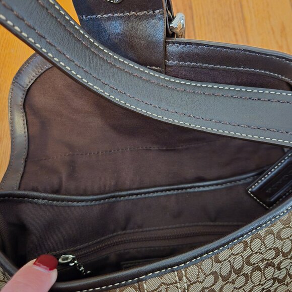 Coach Brown Suede Y2K soho shoulder bag - Picture 14 of 16